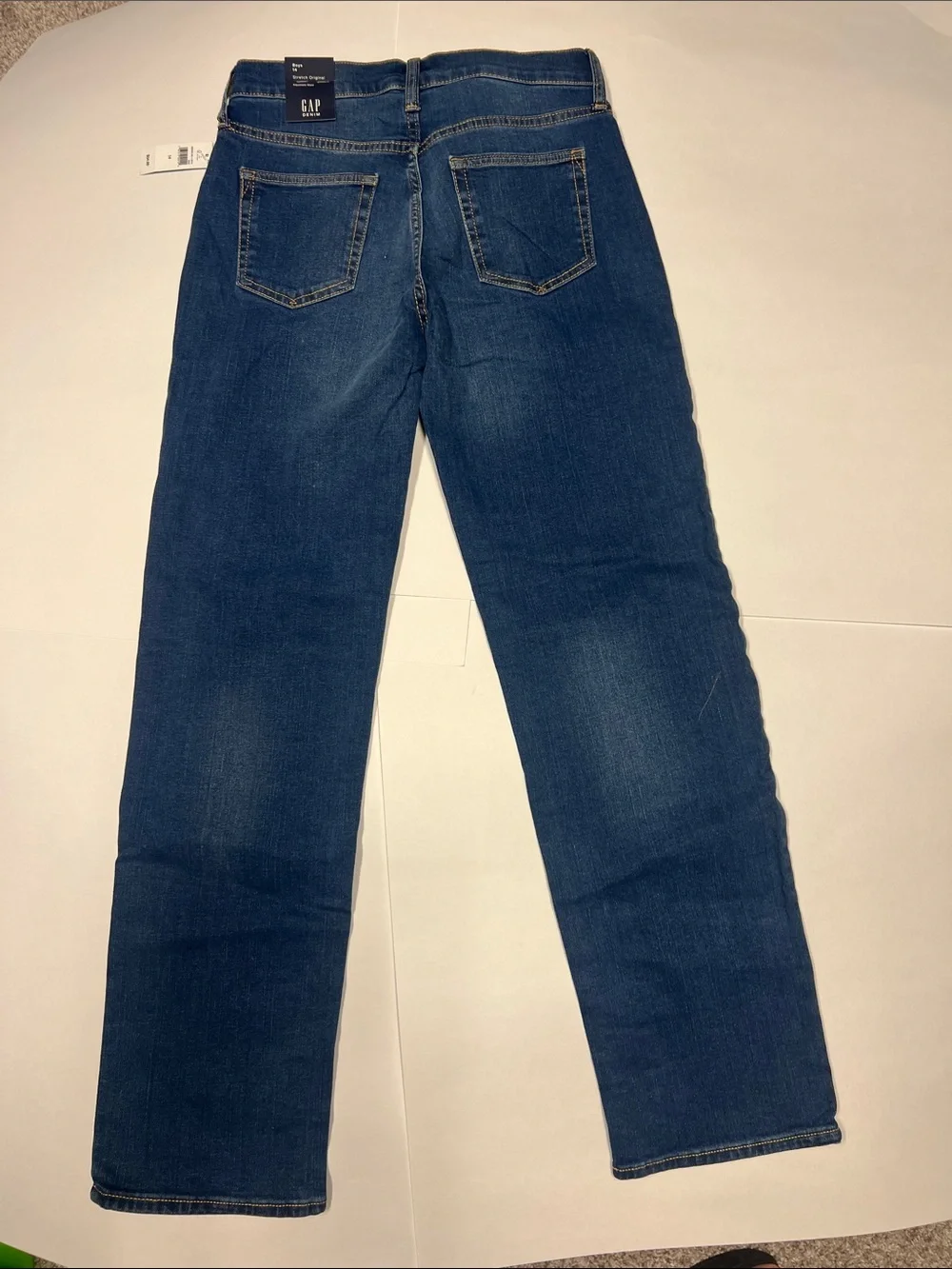 GAP Boys's Indigo Straight-Leg Jeans